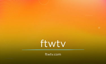 FTWtv.com - Creative brandable domain for sale