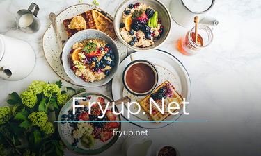 FryUp.Net - Creative brandable domain for sale