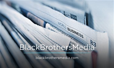 BlackBrothersMedia.com - Creative brandable domain for sale