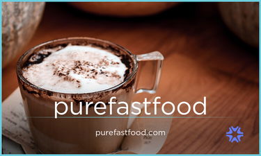 PureFastFood.com - Creative brandable domain for sale