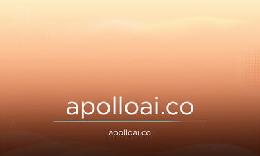 apolloai.co - Creative brandable domain for sale