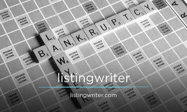 listingwriter.com - Creative brandable domain for sale