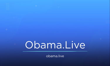 Obama.Live - Creative brandable domain for sale