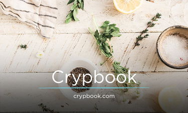 Crypbook.com - Creative brandable domain for sale