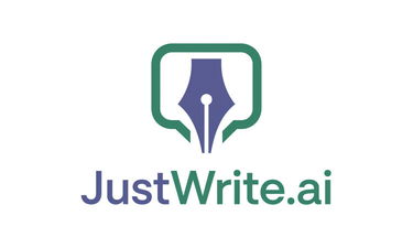 JustWrite.ai - Creative brandable domain for sale