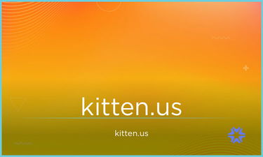 Kitten.us - Creative brandable domain for sale
