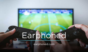 Earphoned.com - Creative brandable domain for sale