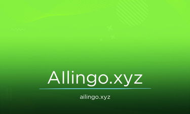AIlingo.xyz - Creative brandable domain for sale