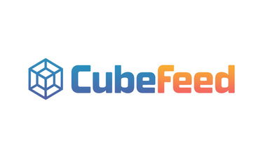 CubeFeed.com - Creative brandable domain for sale