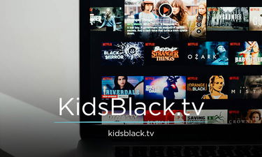 KidsBlack.tv - Creative brandable domain for sale
