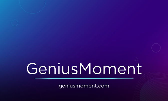 GeniusMoment.com