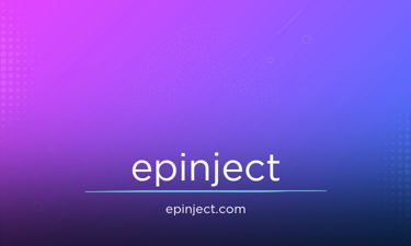 Epinject.com - Creative brandable domain for sale