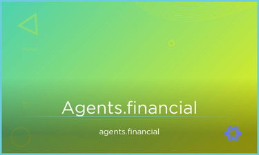 Agents.financial - Creative brandable domain for sale