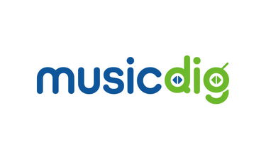 MusicDig.com - Creative brandable domain for sale