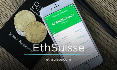 EthSuisse.com - Creative brandable domain for sale