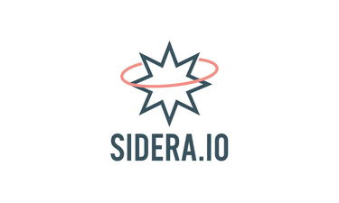 Sidera.io - Creative brandable domain for sale