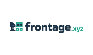 Frontage.xyz - Creative brandable domain for sale