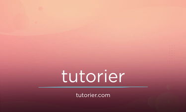 Tutorier.com - Creative brandable domain for sale