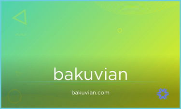 Bakuvian.com - Creative brandable domain for sale