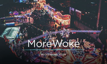 MoreWoke.com - Creative brandable domain for sale