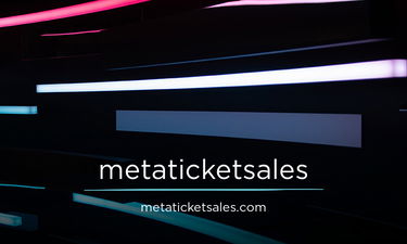 MetaTicketSales.com - Creative brandable domain for sale
