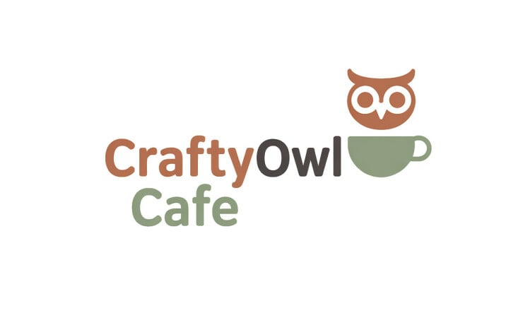 CraftyOwlCafe logo