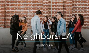 Neighbors.LA - Creative brandable domain for sale