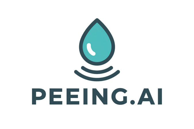 Peeing logo
