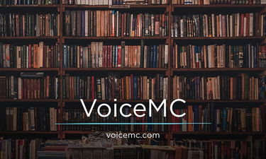 VoiceMC.com - Creative brandable domain for sale