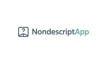 NondescriptApp.com - Creative brandable domain for sale