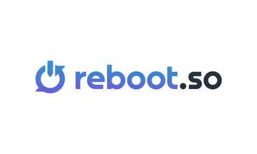 Reboot.so - Creative brandable domain for sale