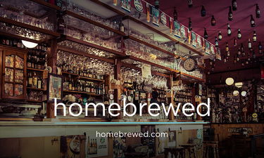 HomeBrewed.com - Creative brandable domain for sale