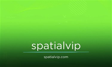 SpatialVIP.com - Creative brandable domain for sale