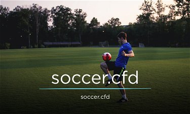 Soccer.cfd - Creative brandable domain for sale