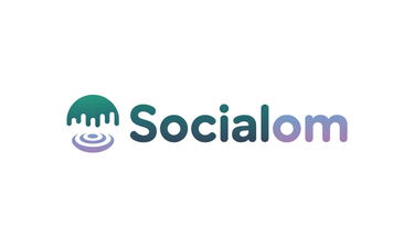 SocialOm.com - Creative brandable domain for sale