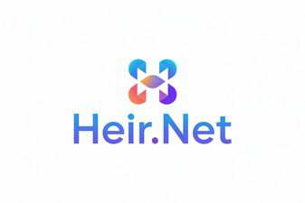Heir.net - Creative brandable domain for sale