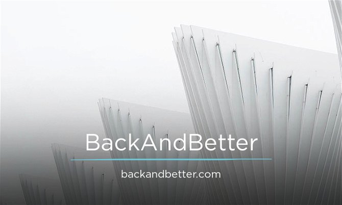 BackAndBetter.com