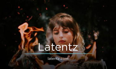 Latentz.com - Creative brandable domain for sale