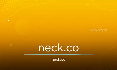 Neck.co - Creative brandable domain for sale