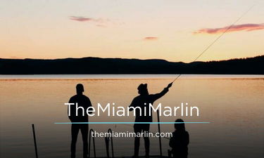 TheMiamiMarlin.com - Creative brandable domain for sale