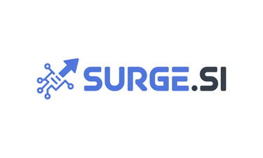 surge.si - Creative brandable domain for sale
