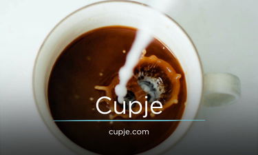 Cupje.com - Creative brandable domain for sale