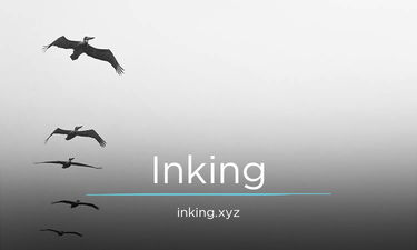 Inking.xyz - Creative brandable domain for sale