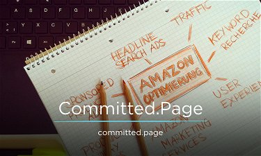 Committed.Page - Creative brandable domain for sale