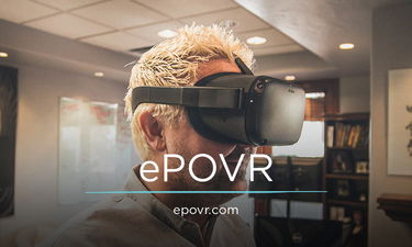 ePOVR.com - Creative brandable domain for sale