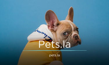 Pets.la - Creative brandable domain for sale