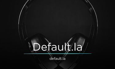 Default.la - Creative brandable domain for sale