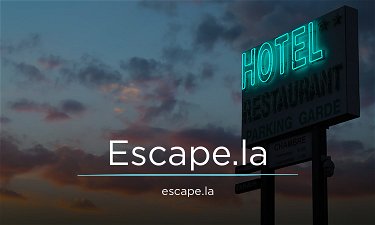 Escape.la - Creative brandable domain for sale