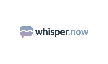 Whisper.now - Creative brandable domain for sale