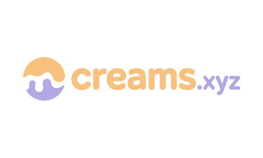 Creams.xyz - Creative brandable domain for sale